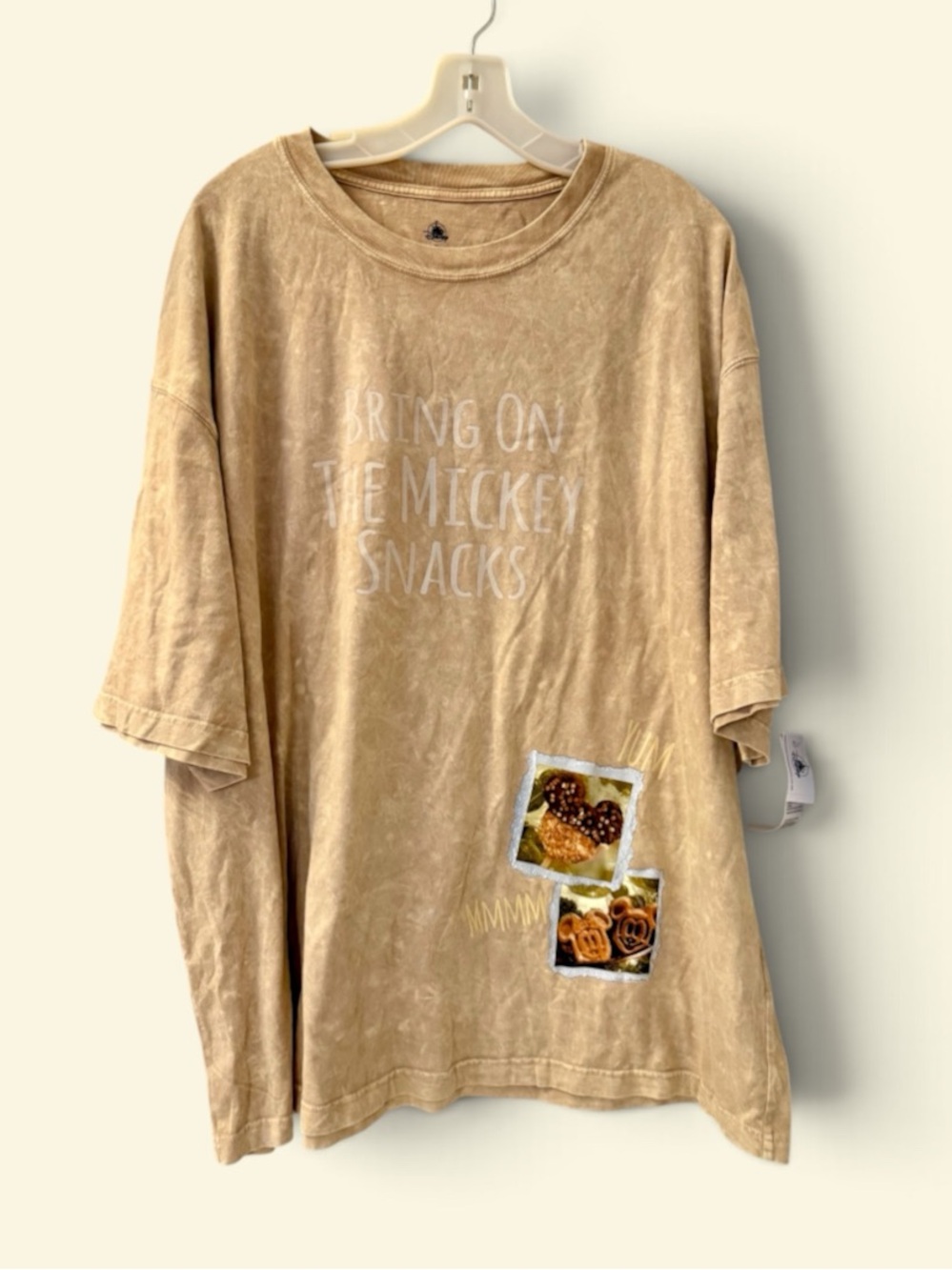 Men’s Disney 'Bring On The Mickey Snacks' Graphic Tee - Size XL - NWT